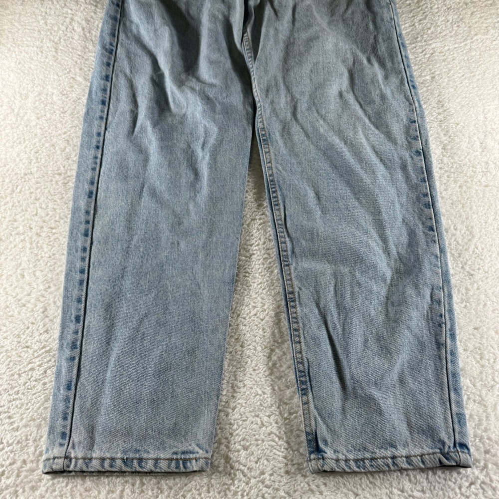 Vintage Levis 550 Jeans Mens 38x32 Blue Relaxed Tapered 90s Light Wash Made USA - Picture 4 of 13